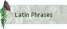 Latin Phrases